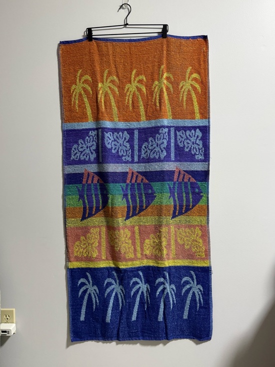 Royal Pacific Other - Vintage Tropical Palm Beach Towel